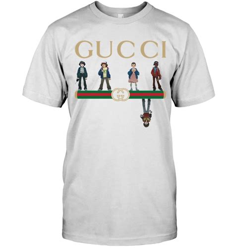 gucci stranger things shurt|gucci t shirt sale.